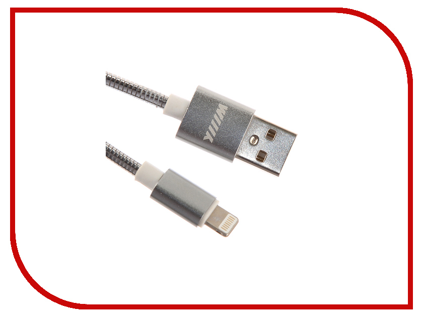 

Аксессуар WIIIX USB-Lightning 1m Silver CB850-U8-AL-10S