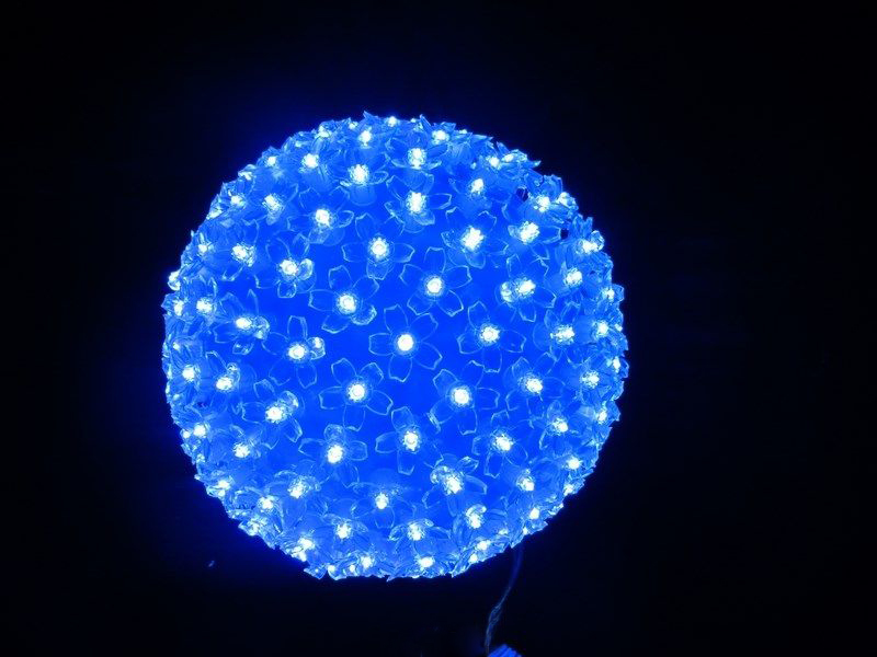 фото Светящееся украшение neon-night фигура шар 20cm 200-led blue 501-607