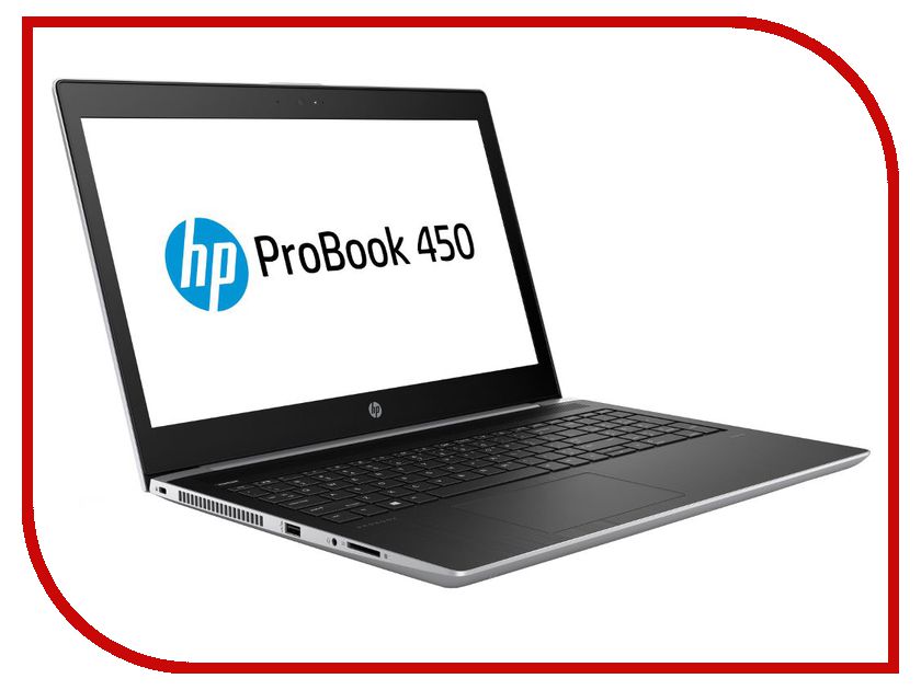 фото Ноутбук HP ProBook 450 G5 2XZ50EA Silver (Intel Core i5-8250U 1.6 Ghz/4096Mb/500Gb/Intel UHD Graphics 620/Wi-Fi/Cam/15.6/1366x768/Windows 10 64-bit)