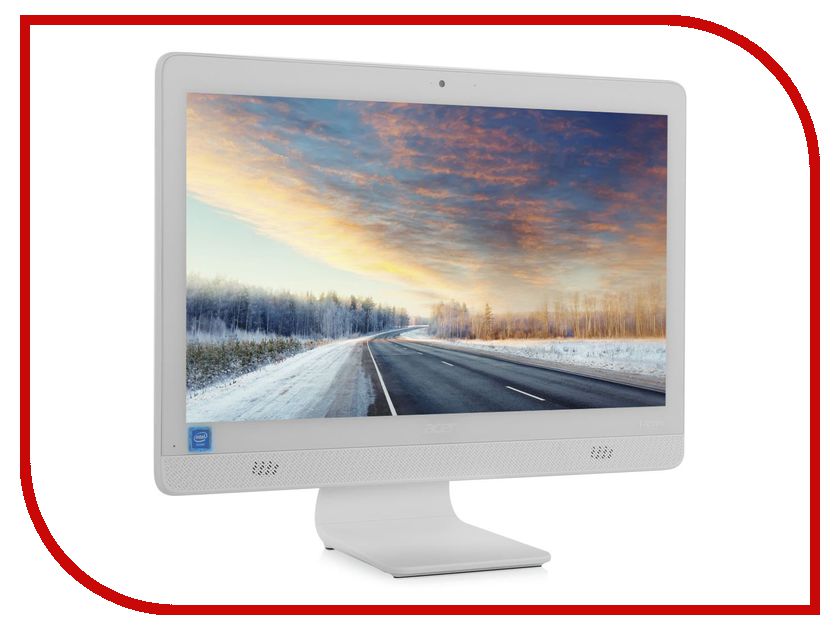 фото Моноблок Acer C20-720 White DQ.B6XER.007 (Intel Celeron J3060 1.67 GHz/4096Mb/1000Gb/DVD-RW/Intel HD Graphics/Wi-Fi/Bluetooth/Cam/19.5/1600x900/DOS)