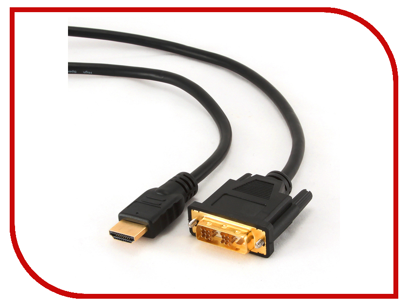 

Аксессуар Konoos HDMI 19M - DVI 19M 3m Black KC-HDMI-DVI-3