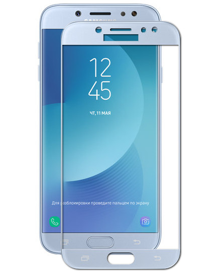 

Аксессуар Защитное стекло Mobius 3D Full Cover для Samsung Galaxy J7 2017 Blue, Samsung Galaxy J7 2017