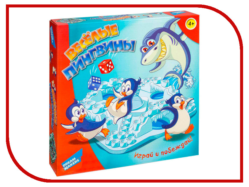 

Настольная игра Dream Makers Веселые Пингвины 707-36