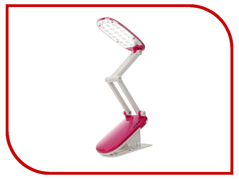 

Настольная лампа UltraFlash UF-704 С14 Pink 12381