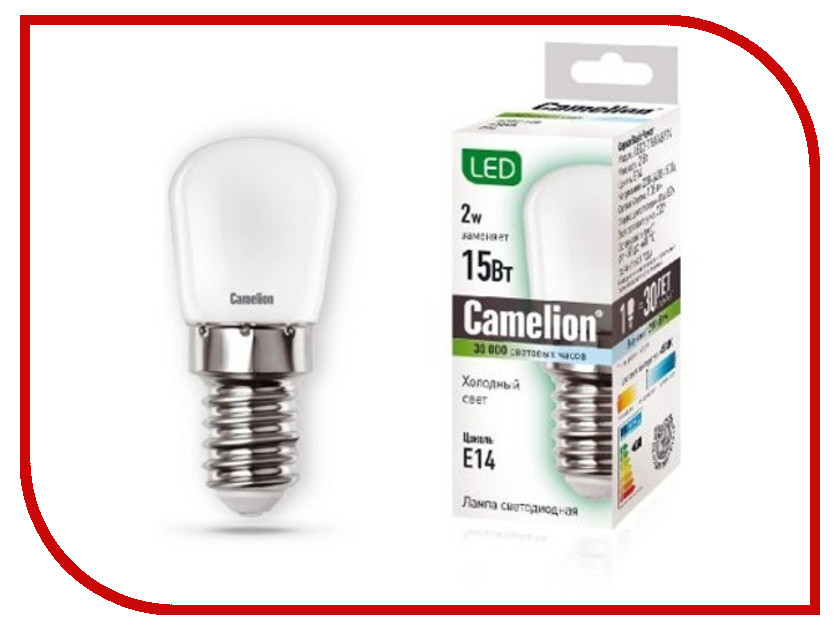 

Лампочка Camelion LED2-T26/845/E14
