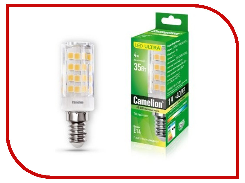 

Лампочка Camelion LED4-S105/830/E14