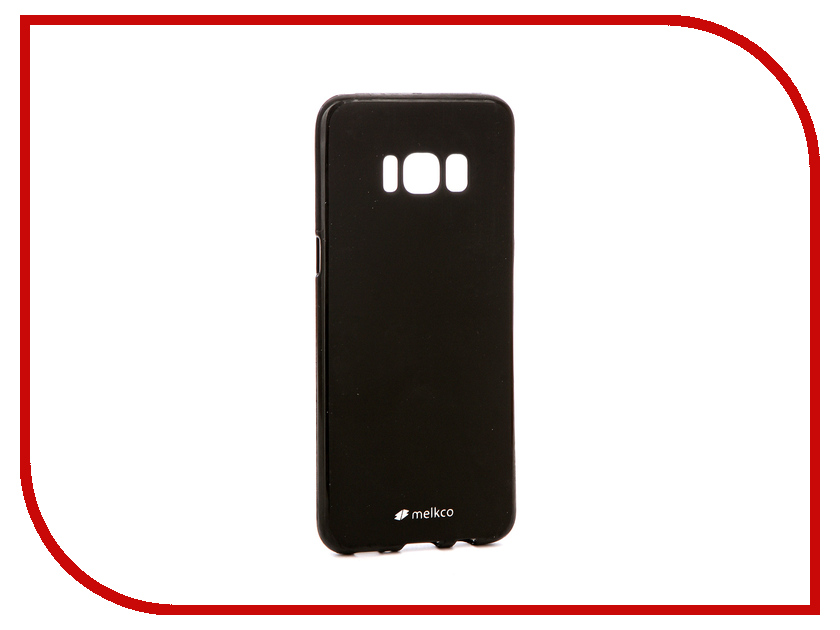 фото Аксессуар Чехол Samsung Galaxy S8 Melkco Silicone TPU Mat Black 13909