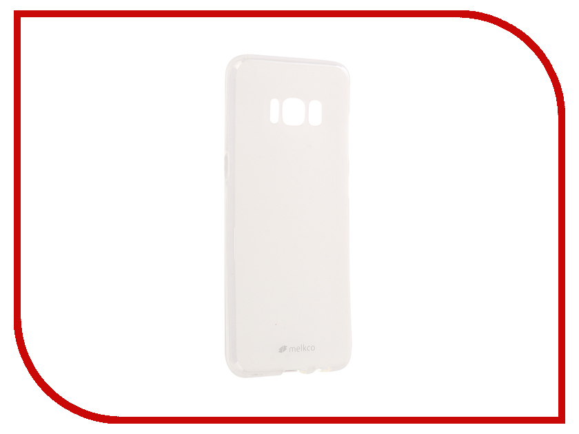 фото Аксессуар Чехол Samsung Galaxy S8 Melkco Silicone TPU Mat Transparent 15203