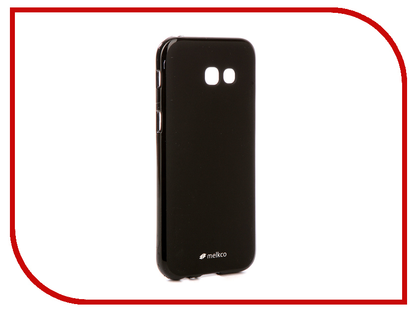 фото Аксессуар Чехол Samsung Galaxy A5 2017 Melkco Silicone TPU Mat Black 13908