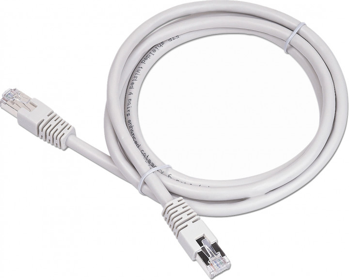 Сетевой кабель Gembird Cablexpert UTP cat.5e 1m Grey PP12-1M