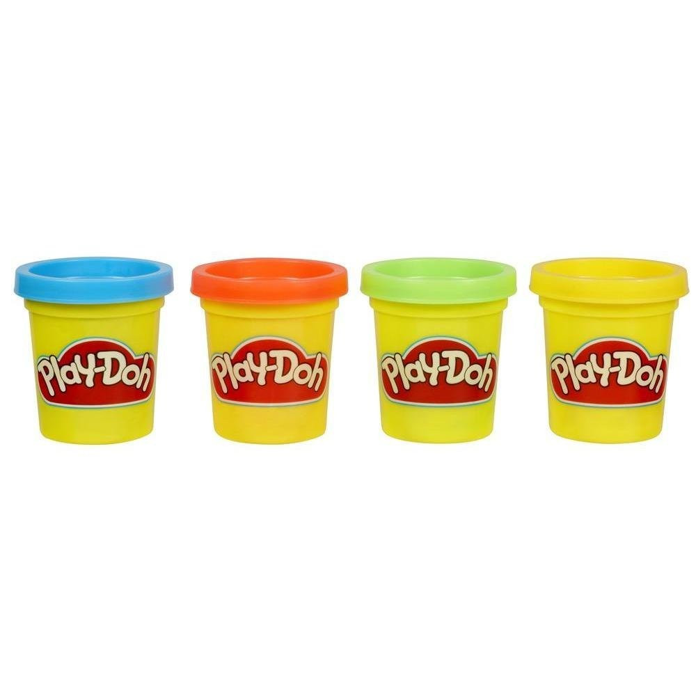 

Игрушка Hasbro Play-Doh 4 мини-баночки 23241, 4 мини-баночки