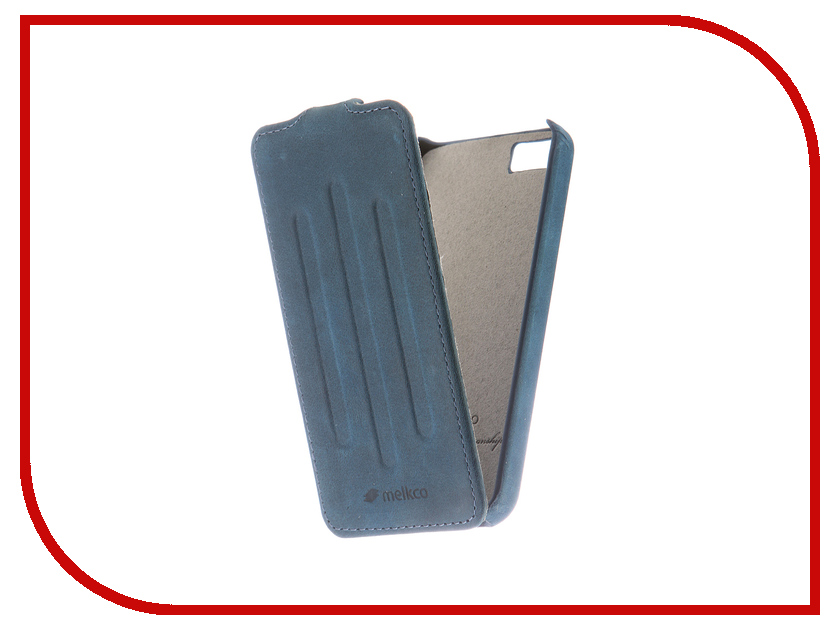 фото Аксессуар Чехол Melkco CLE Prime Verti для APPLE iPhone 5S/SE Blue 3221