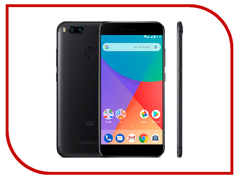 фото Сотовый телефон Xiaomi Mi A1 32Gb Black