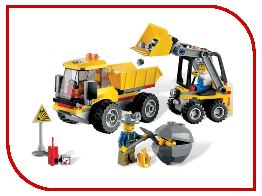 

Конструктор Lego City Погрузчик и самосвал 4201
