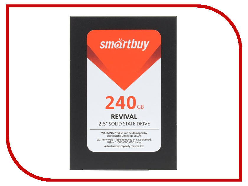 

Жесткий диск 240Gb - Smartbuy Revival SB240GB-RVVL-25SAT3