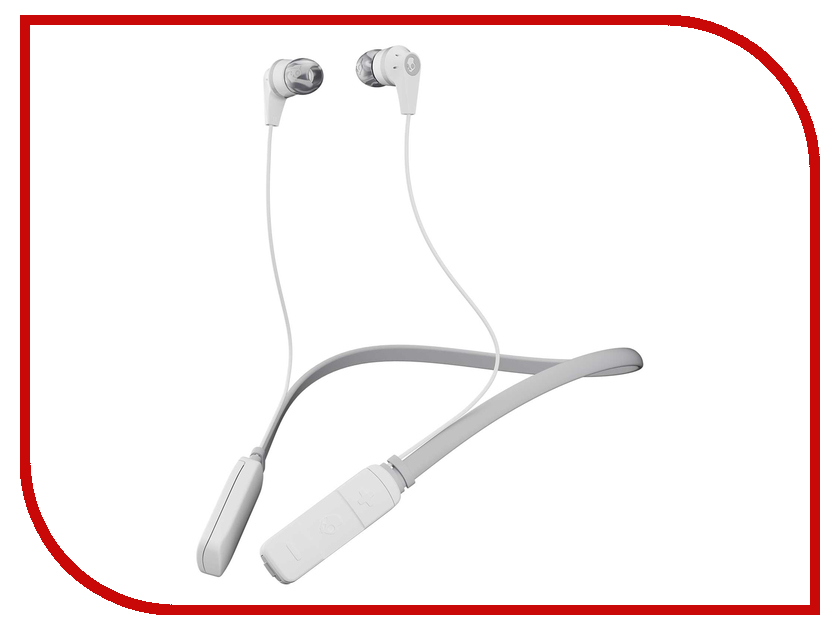 фото Skullcandy Ink D Wireless In-Ear White-Gray-Gray S2IKW-J573