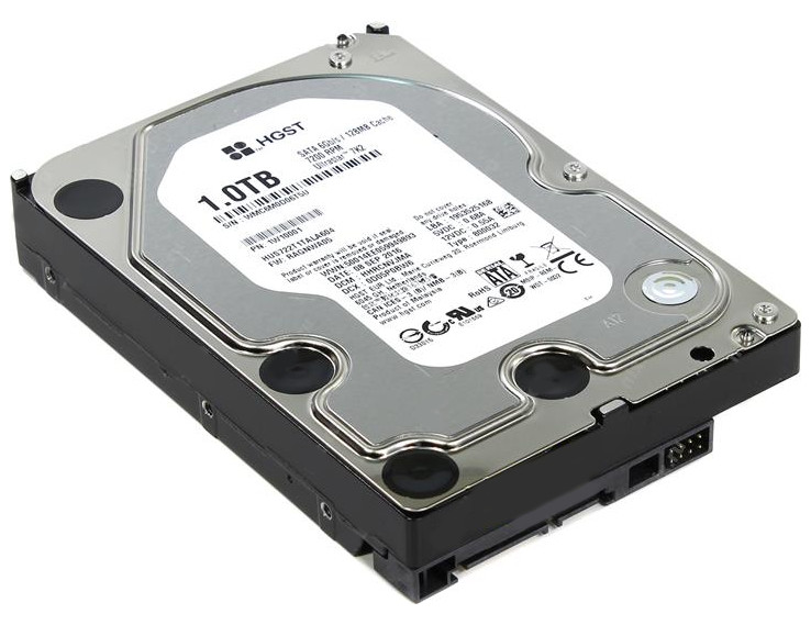 фото Жесткий диск hgst ultrastar 7k2 1tb hus722t1tala604 / 1w10001