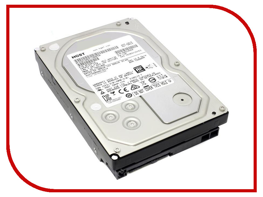 

Жесткий диск 4Tb - HGST Ultrastar 7K6000 HUS726040AL5214 / 0f22815