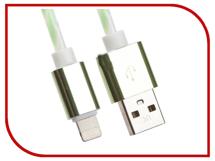 

Аксессуар Liberty Project Кабель USB - Lightning 1m White/Green 0L-00030544