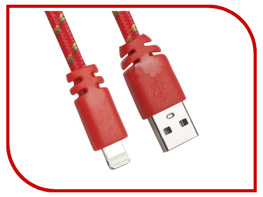 

Аксессуар Liberty Project Кабель USB - Lightning Red 0L-00030334