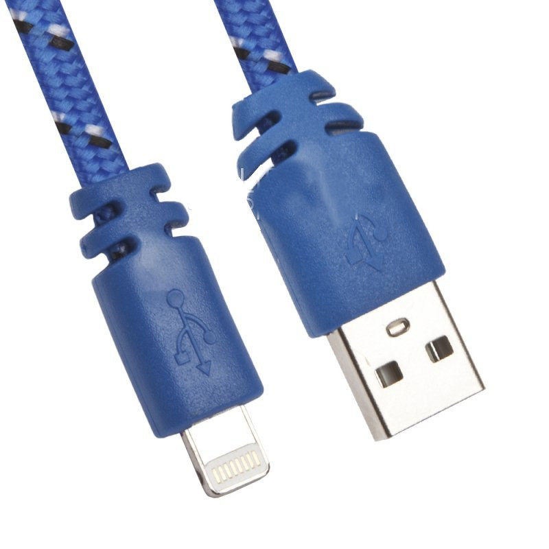 Аксессуар Liberty Project Кабель USB - Lightning Blue 0L-00030337