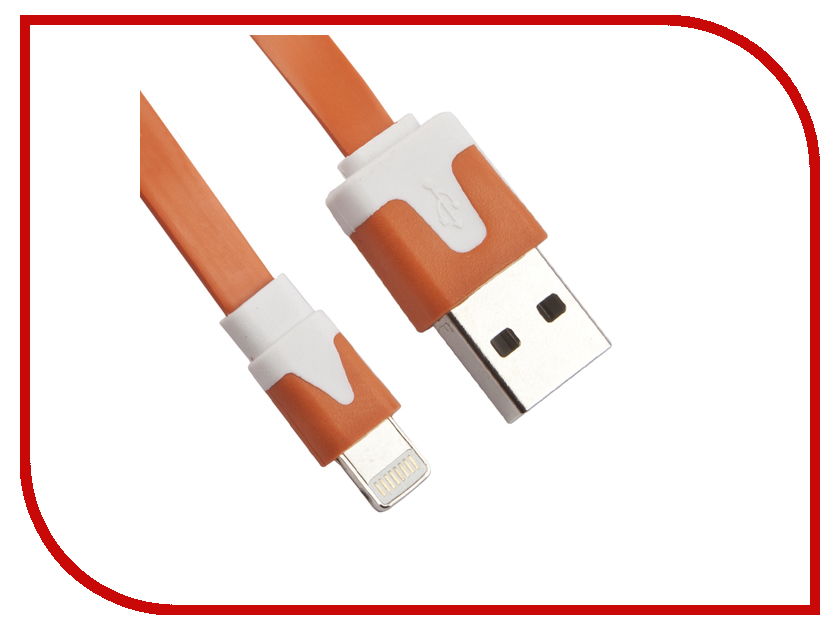 

Аксессуар Liberty Project Кабель USB - Lightning Orange R0003903