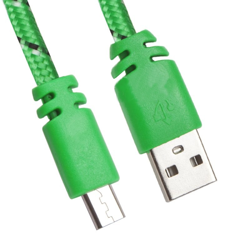 фото Аксессуар Liberty Project USB - Micro USB 1m Green 0L-00030331