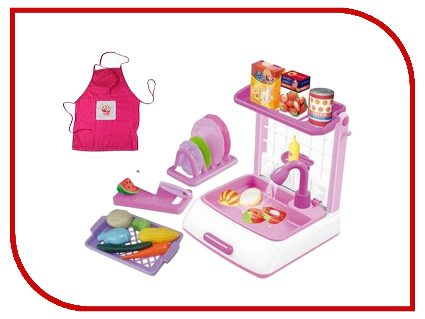 

Игра Shantou Gepai Кухня Как у мамы White-Pink M6650-3