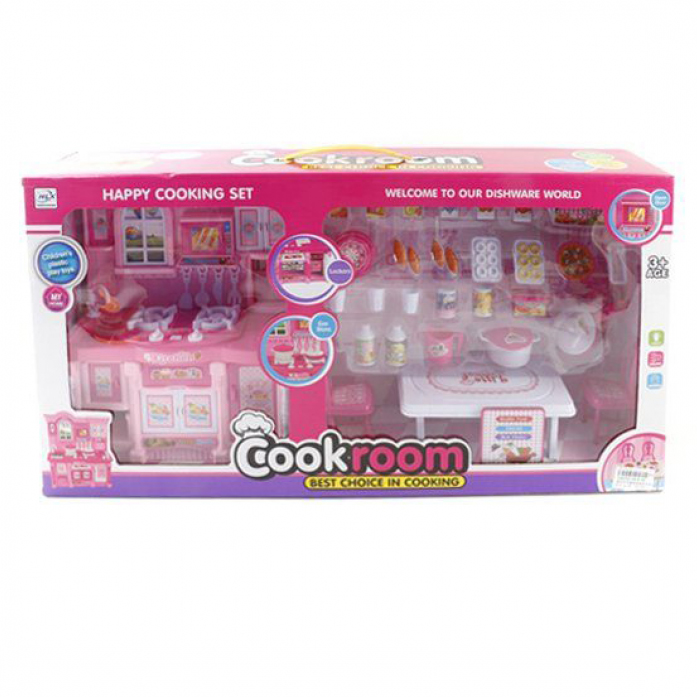фото Набор кухонной мебели для куклы Shantou Gepai / Наша игрушка 5818-5B