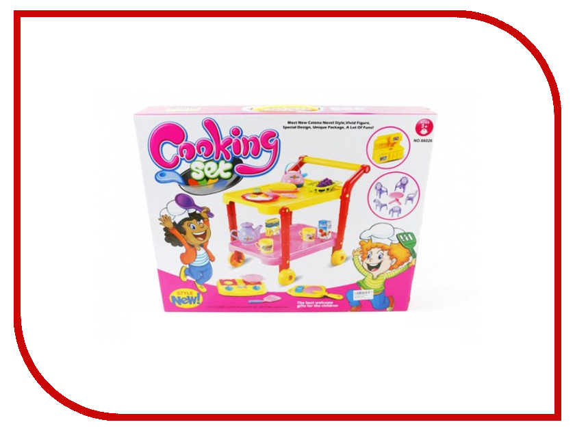 

Тележка сервировочная Shantou Gepai / Наша игрушка 66026, 66026