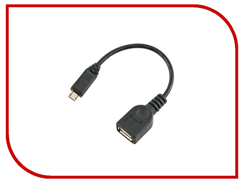 

Аксессуар Glossar OTG USB-microUSB 15cm 62551