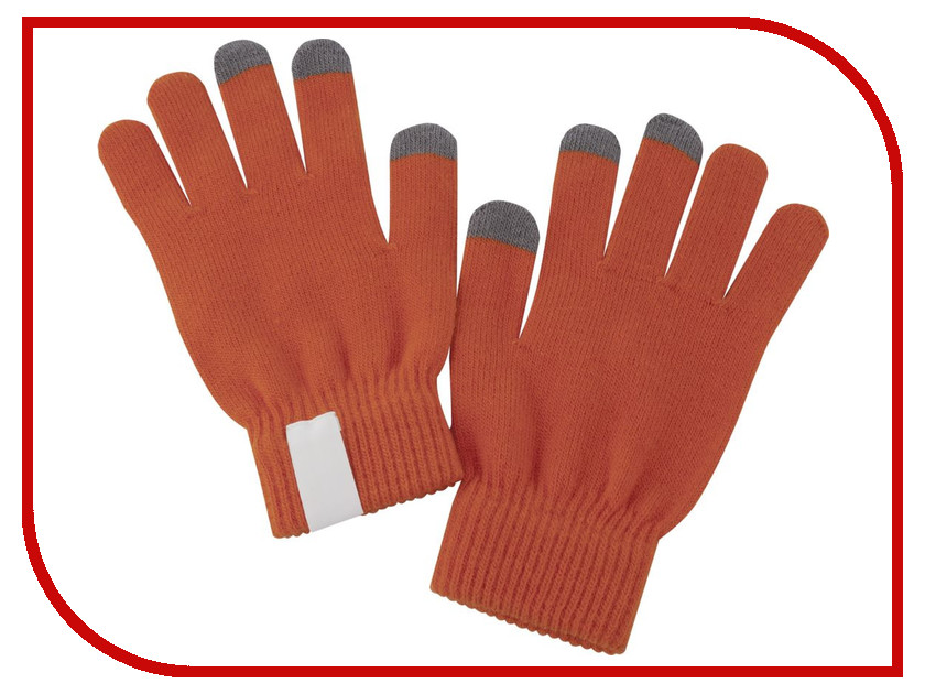 фото Теплые перчатки для сенсорных дисплеев Проект 111 Scroll Orange 2793.20