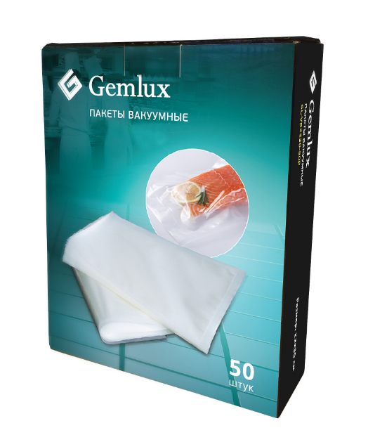Вакуумные пакеты Gemlux GL-VB2840-50P