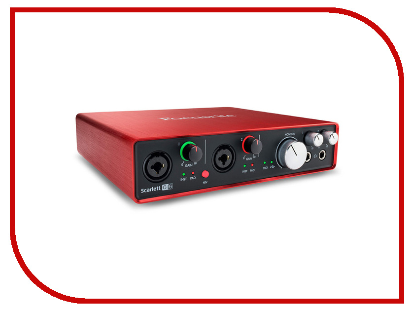 

Аудиоинтерфейс Focusrite Scarlett 6i6 2nd Gen