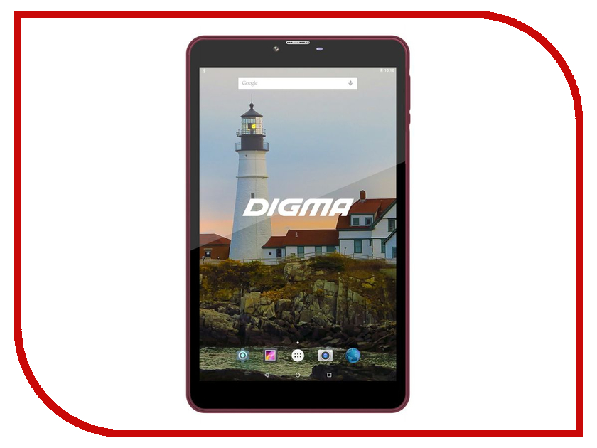 

Планшет Digma Plane 8540E 4G Burgundy/Black PS8156ML (Mediatek MT8735 1.0 GHz/2048Mb/16Gb/GPS/3G/Wi-Fi/Bluetooth/Cam/8.0/1280x800/Android)