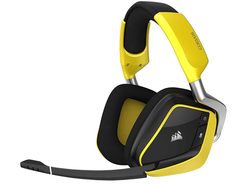 

Corsair Gaming Void PRO RGB Wireless SE Dolby 7.1 Yellow CA-9011150-EU, Gaming Void PRO RGB Wireless 7.1