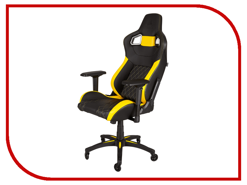 фото Компьютерное кресло Corsair Gaming T1 Race Black-Yellow CF-9010005-WW