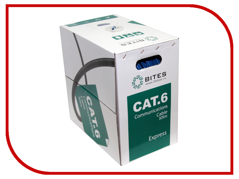 

Сетевой кабель 5bites UTP / SOLID / 6CAT / 23AWG / COPPER / PVC / 305M US6575-305B-BL