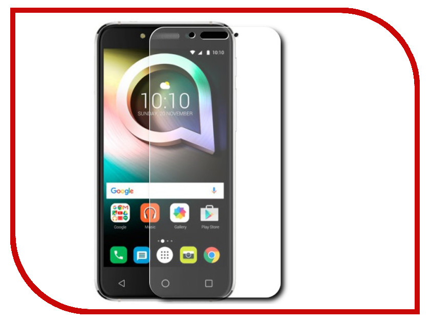 

Аксессуар Защитная пленка Alcatel Shine Lite 5080X Red Line