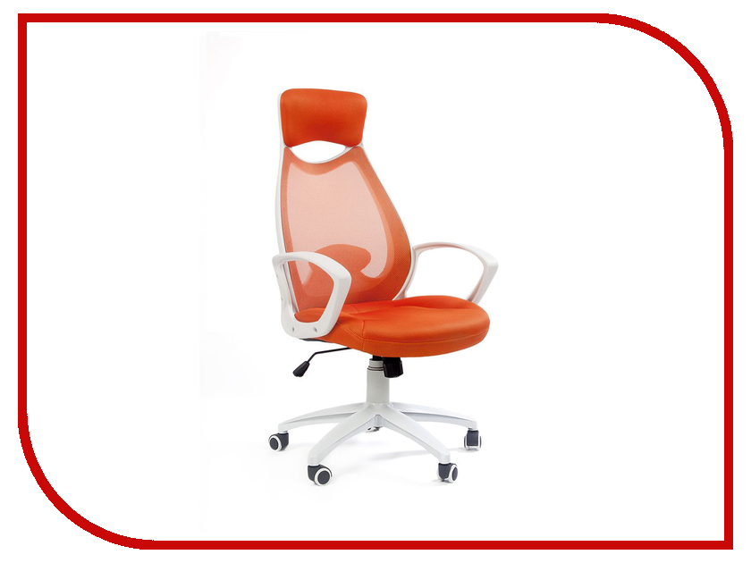 фото Компьютерное кресло Chairman 840 White-Orange 00-06111656