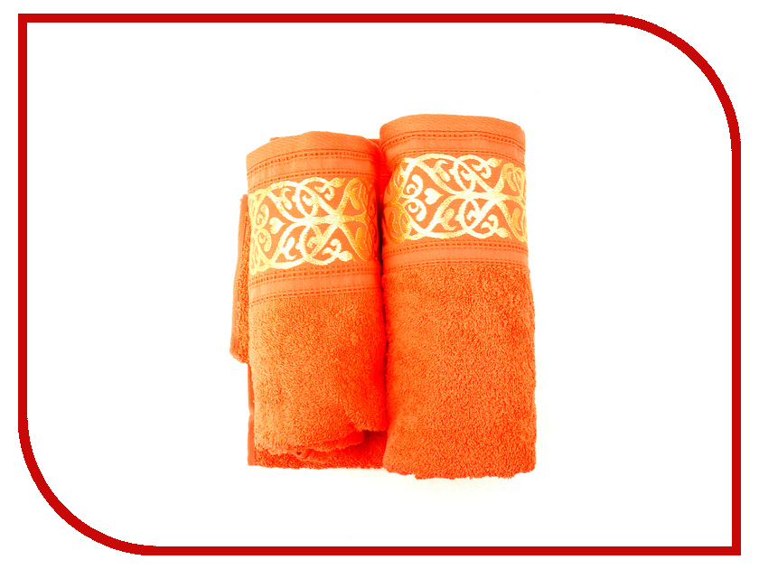 

Полотенце Aisha Home 50x85/70x135 2шт Coral НМП-025к
