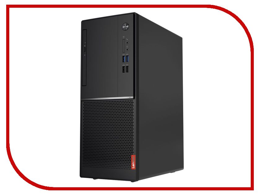 фото Настольный компьютер Lenovo V320-15IAP MT Black 10N50007RU (Intel Celeron J3355 2.0 GHz/4096Mb/1000Gb/DVD-RW/Intel HD Graphics/Windows 10 Home 64-bit)