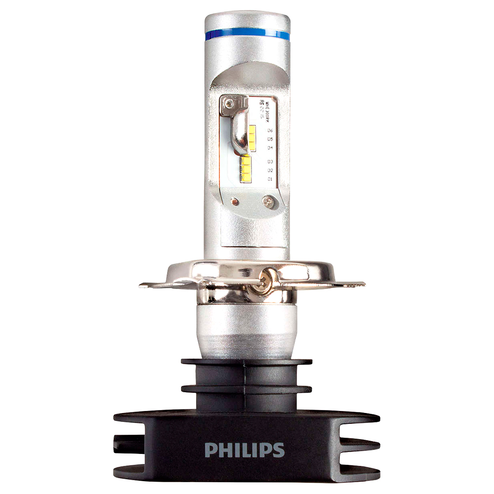 фото Лампа Philips X-treme Ultinon H4 LED 12V 6500k P43t-38 12901HPX2 (2 штуки)