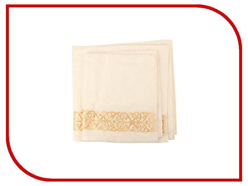 

Полотенце Aisha Home 50x85/70x135 2шт White НМП-028