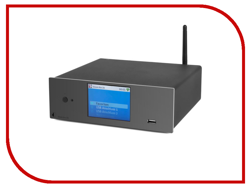 

Сетевой аудио проигрыватель Pro-Ject Stream Box DS Black