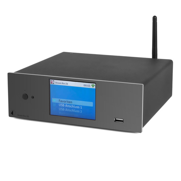 фото Сетевой аудио проигрыватель Pro-Ject Stream Box DS Black