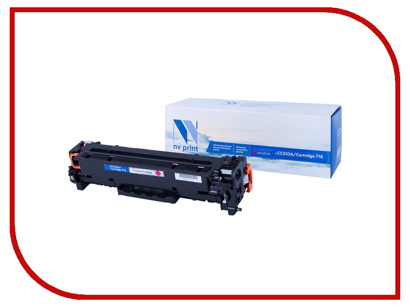 

Картридж NV Print Magenta для HP LaserJet Color MFP-CM2320/CP2025/Canon i-SENSYS LBP-7200C/MF8330C/8350C 2800k NV-CC533A-718M
