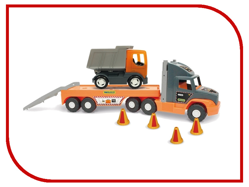 

Машина Wader Super Tech Truck c грузовиком 36710