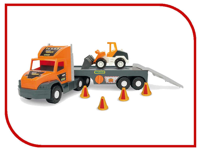 

Машина Wader Super Tech Truck с бульдозером 36720