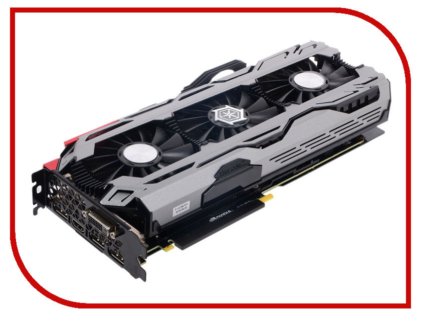 

Видеокарта Inno3D GeForce GTX 1070 iChill X4 1620Mhz PCI-E 3.0 8192Mb 8200Mhz 256 bit 3xDP DVI HDMI HDCP C107V4-1SDN-P5DNX